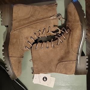 Universal Thread Suede Combat Boot